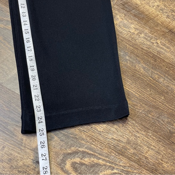 Exclusively Misook Straight Leg Ankle Pants Womens XL Black Pull On Knit Casual - Picture 9 of 9
